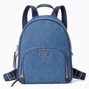 Kate Spade Medium Denim Backpack